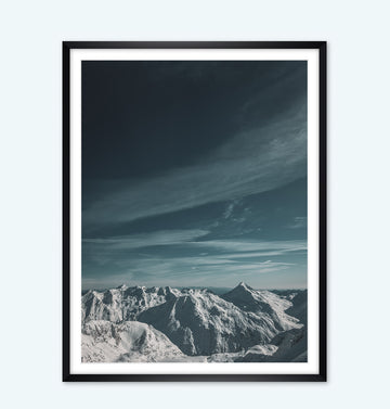 Blick Allalin - Fine Art Print