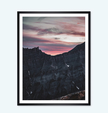 Gemmiwand bei Leukerbad - Fine Art Print
