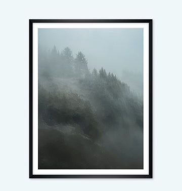 Nebelwald Tschärmilonga - Fine Art Print