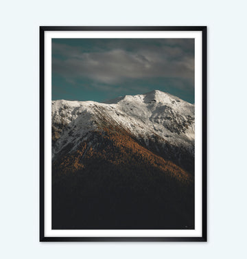 Herbst im Wallis - Fine Art Print