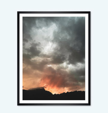 Licht im Sturm - Fine Art Print