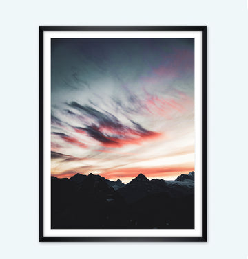 Sunrise Torrenthorn - Fine Art Print