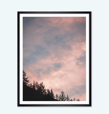 Wenn der Himmel Aquarell malt - Fine Art Print