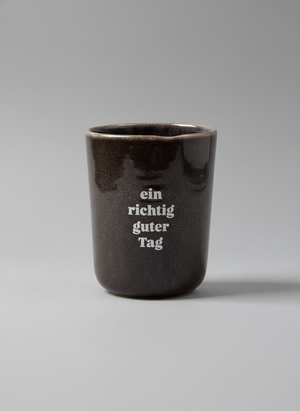 Ein richtig guter Tag - Steingut-Tasse 350ml